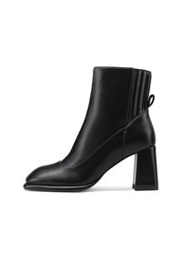 Stivaletti con plateau - nero
