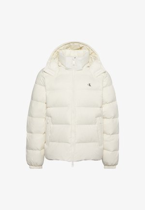Calvin Klein Jeans, Páperová bunda - bright white
