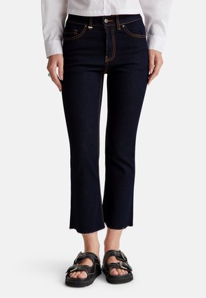 CROPPED  - Vaqueros a campana - blue