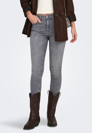 JDYFINA MID RISE  - Jeans Skinny Fit - black