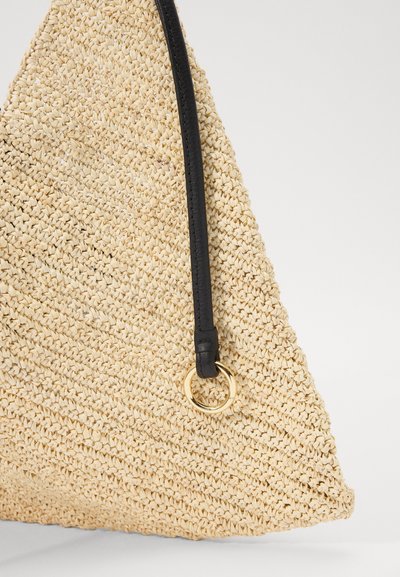Sensi Studio TWO TONE HANDBAG - Kabelka - black