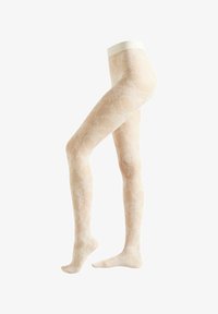 Unausgewählt, weiß beige cord lace effect