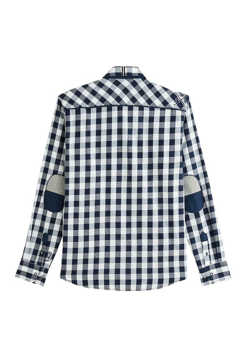 Chemise de pêche Simms homme XL bleu à carreaux perle snap