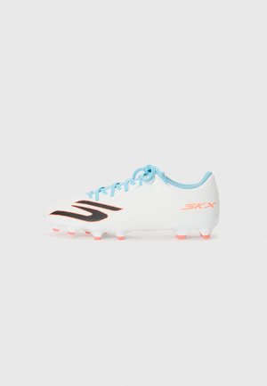 SKX 2 CLUB UNISEX - Chaussures de foot à crampons - white/turquoise/pink