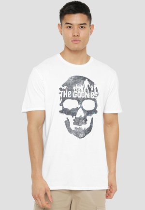 Cotton Soul, THE GOONIES/SKULL 2 - T-Shirt print - white