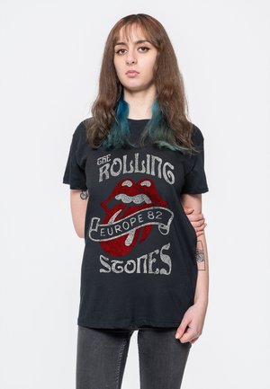 Paradiso Clothing THE ROLLING STONES EUROPE 82 TOUR - Print T-shirt - black