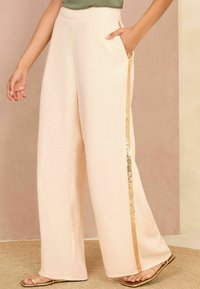 Love & Roses Auduma bikses - cream