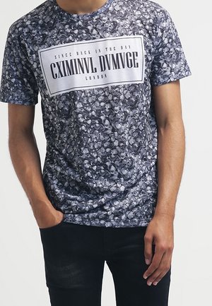 Printtipaita - black