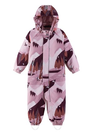 TEC WINTER OVERALL PUHURI - Schneeanzug - grey pink