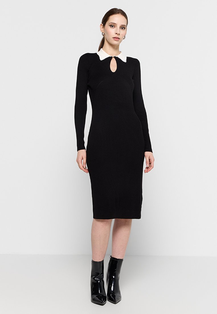 Karl Lagerfeld Gebreide jurk zwart