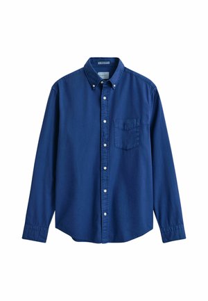 GANT, GANT REGULAR FIT GARMENT-DYED TWILL SHIRT - Hemd - crisp blue
