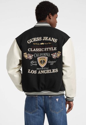 EMBROIDERED - Bomber dzseki - schwarz