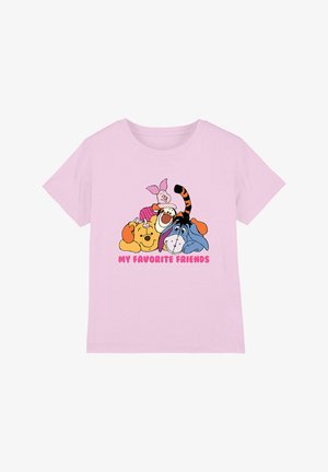 Disney, WINNIE THE POOH MY FAVORITE FRIENDS GROUP - Print T-shirt - pink