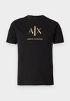 BLACK GOLD EDITION - SLIM FIT - Тениска с щампа - black