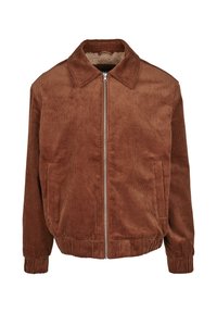 BOXY CORDUROY JACKET - Bombejakke - toffee