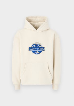 COWBOY CAMPING HOODIE UNISEX - Pusa - marshmellow