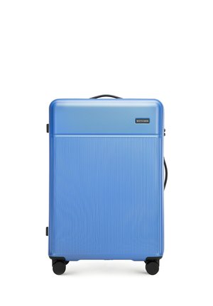 LARGE SUITCASE FROM ABS - Wheeled suitcase - blue