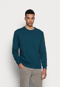 G-STAR TWEETER ZIP - Camisola - heavy midnight blue