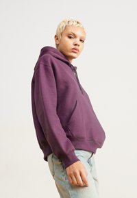 New Balance SPORT ESSENTIALS HOODIE - Ikdienas džemperis - plum brown
