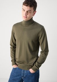 HUGO SAN THOMAS - Strickpullover - olive