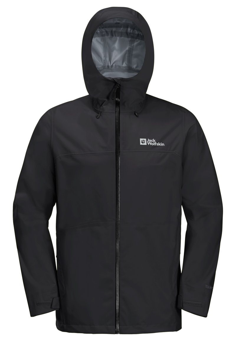 Jack Wolfskin Outdoorjas zwart