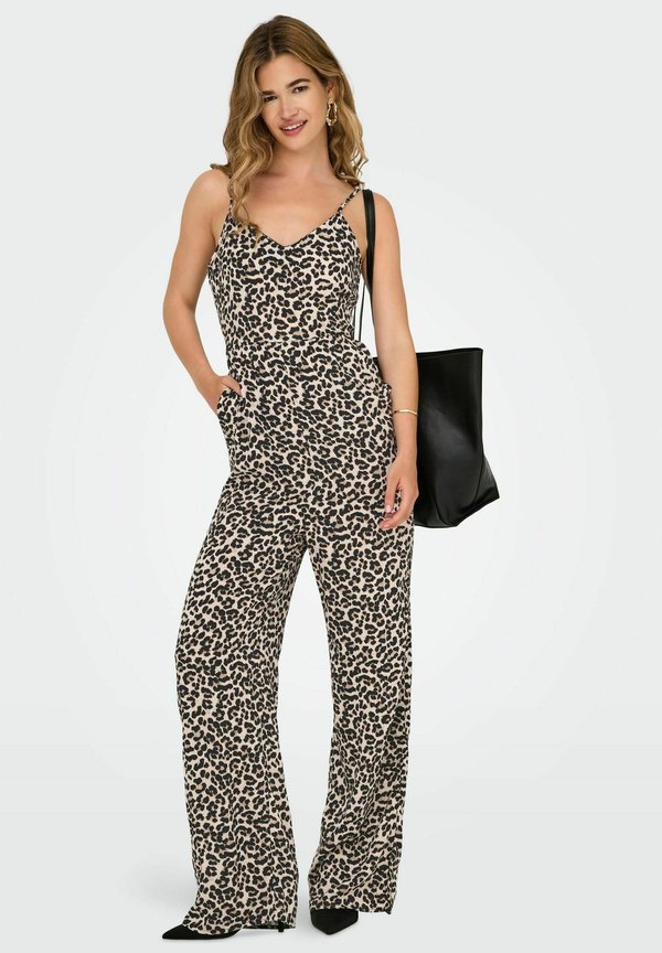 Jumpsuit - mocha meringue