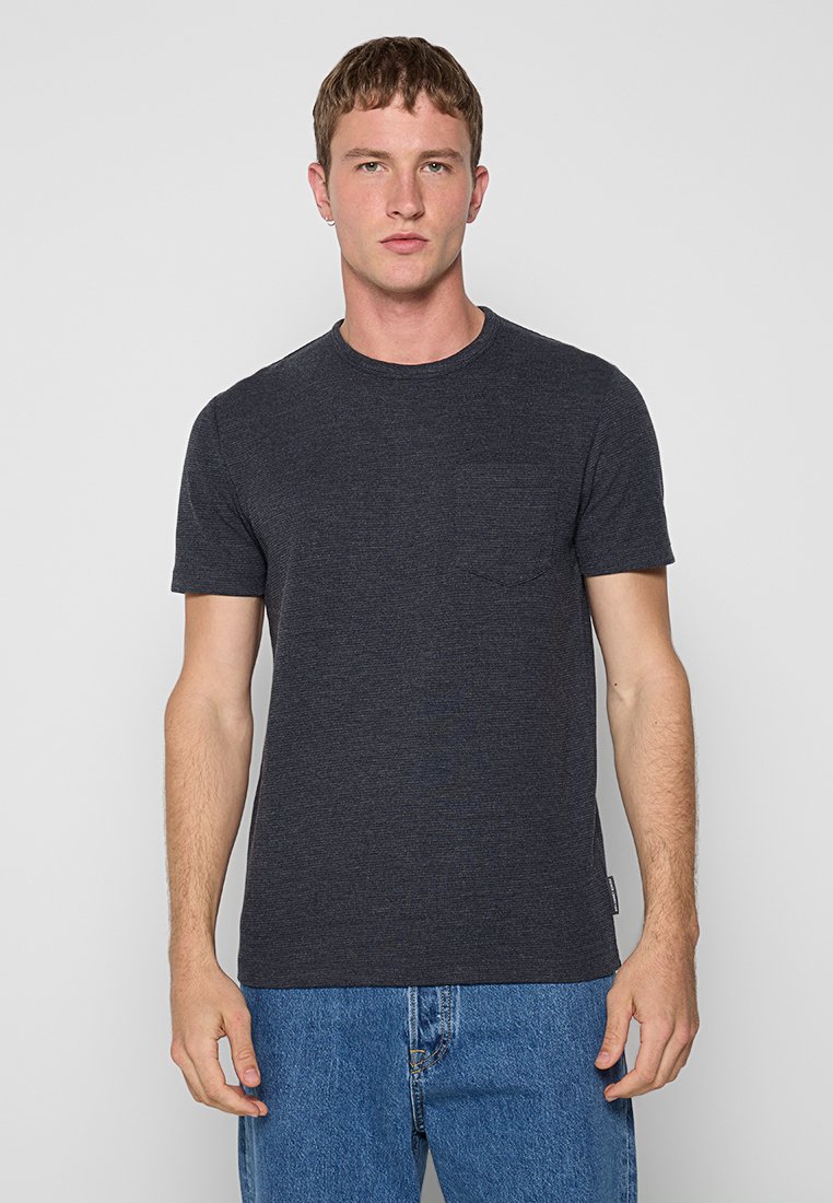 French Connection T-shirt basic koningsblauw gemêleerd French Connection T-shirt basic koningsblauw gemêleerd