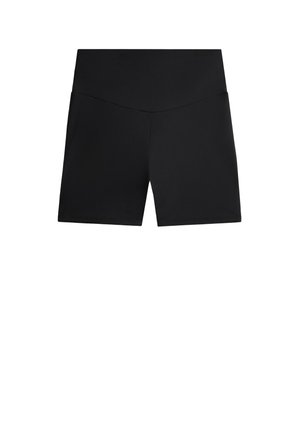 OYSHO, HIGH-WAISTED COMFORTLUX 10cm HOT PANTS - Leggings - black