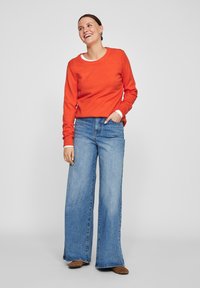VILA VIRIL O NECK  - Pullover - tigerlily