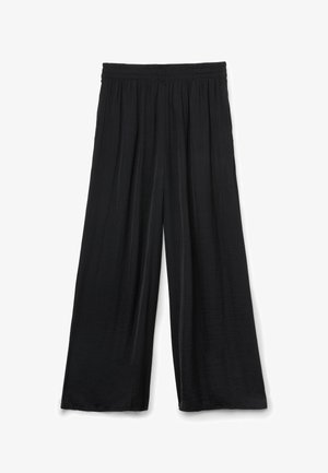 Calzedonia, PALAZZO SHINY - Broek - black