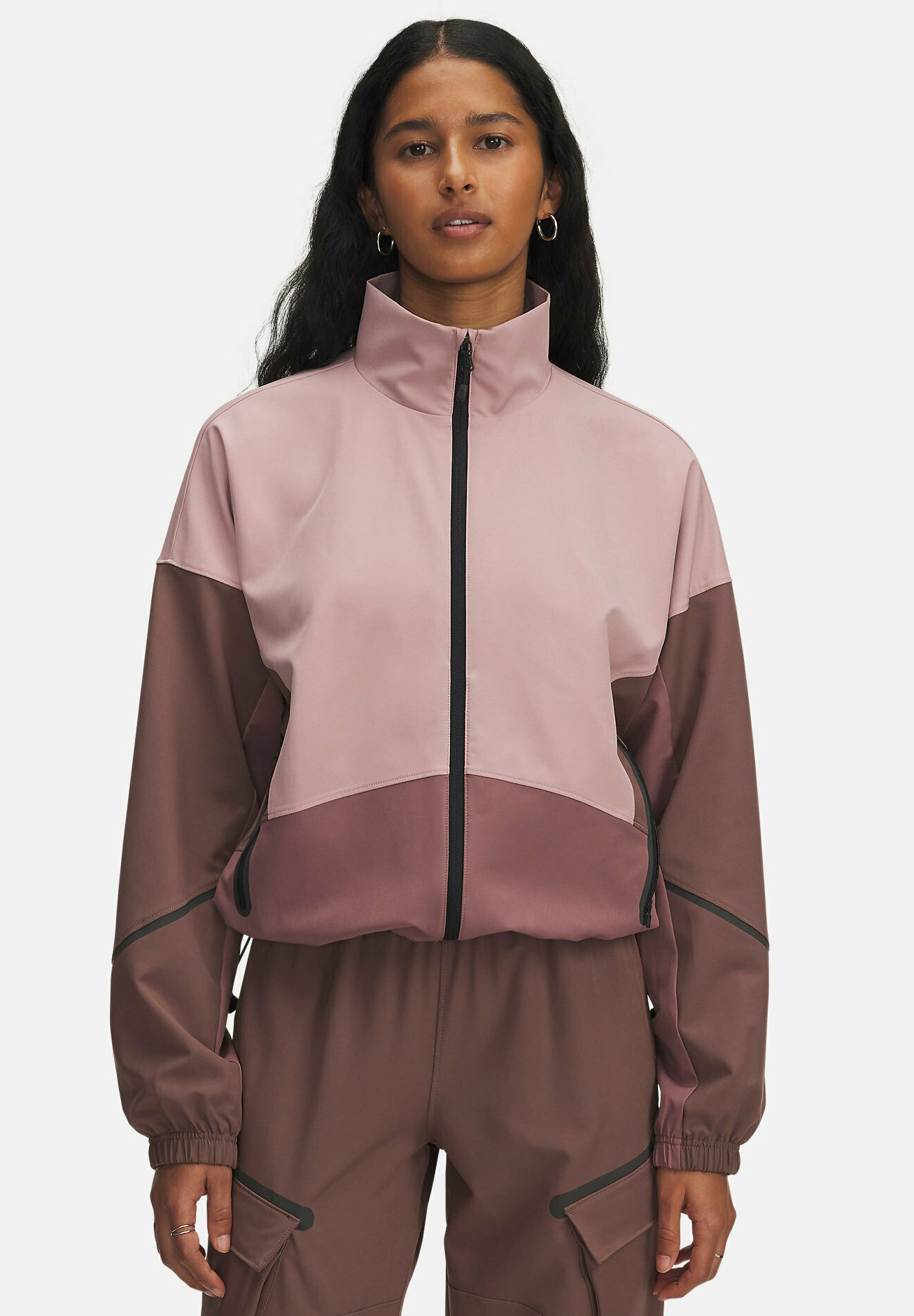 Under Armour UNSTOPPABLE Giacca sportiva tourmaline pink/fuxia