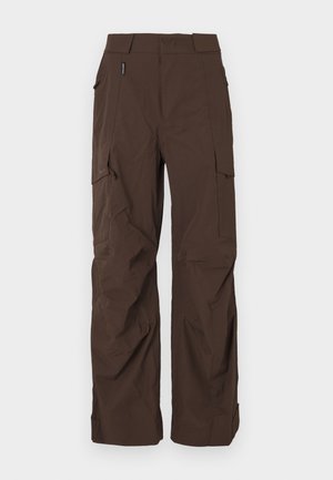 SKI CAPSULE W TRYVANN TROUSERS - Hlačami s stranskimi žepi -  brown