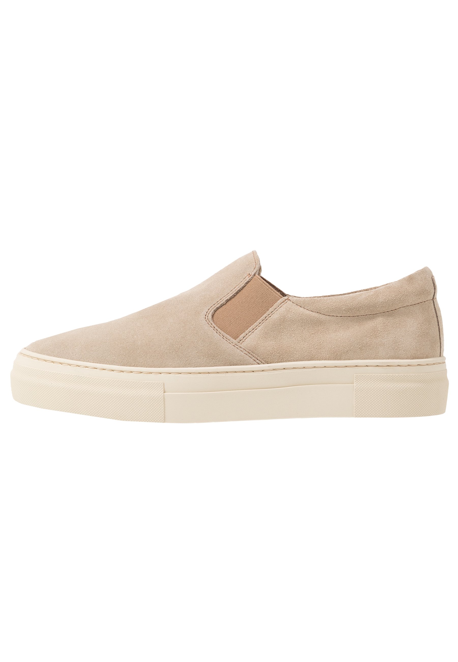 Selected Homme SLHDAVID CHUNKY - Slipper - crockery/taupe