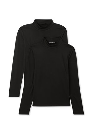 PACK 2 MAGLIE  - Maglietta a manica lunga - 2x Black