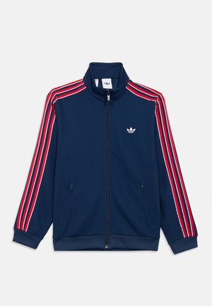 adidas Originals FIREBIRD JUNIOR UNISEX - Sweatjakke - night indigo/better scarlet/white