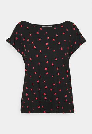 T-shirt imprimé - black