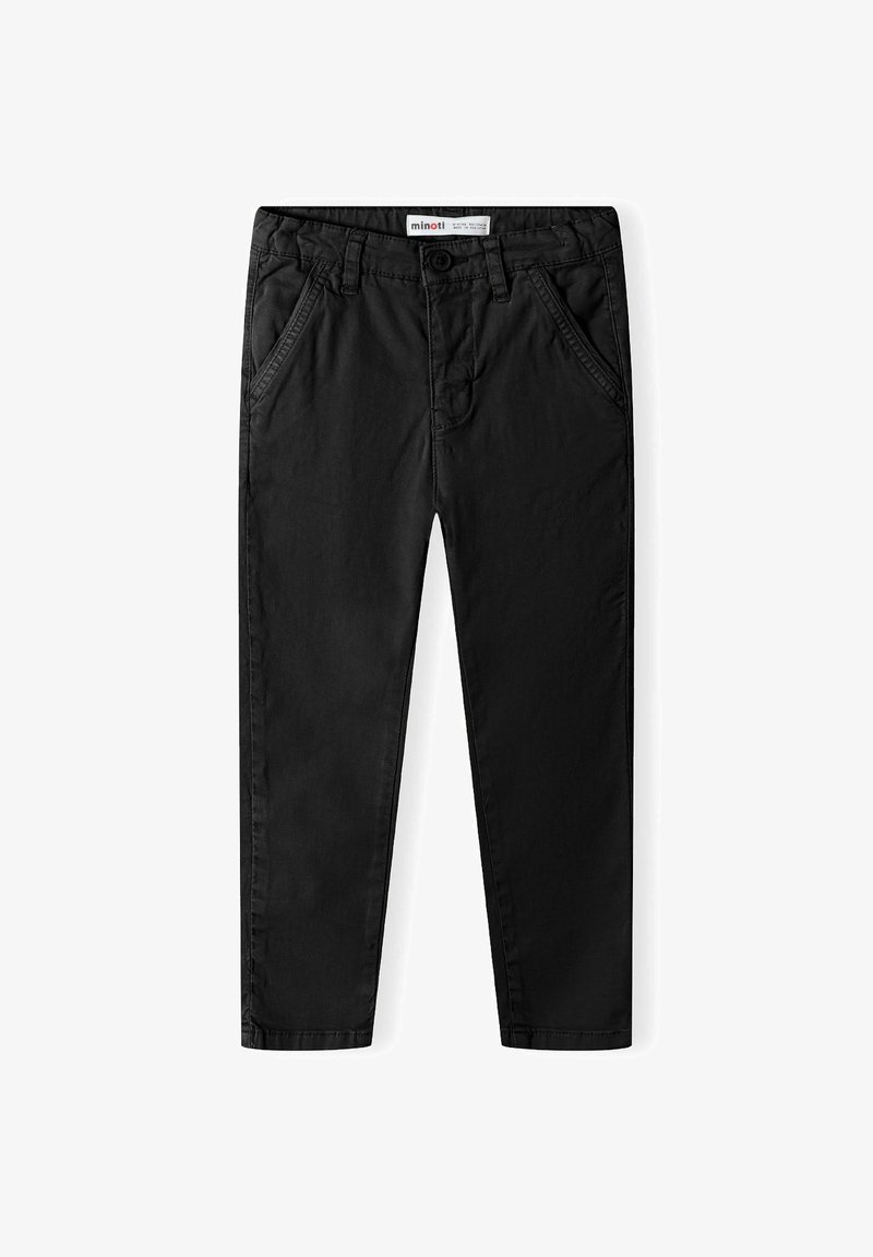 MINOTI TAPERED LEG AND REGULAR FIT - Chino kalhoty - black