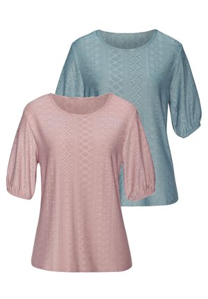 2 PACK - Pusero - rose mint