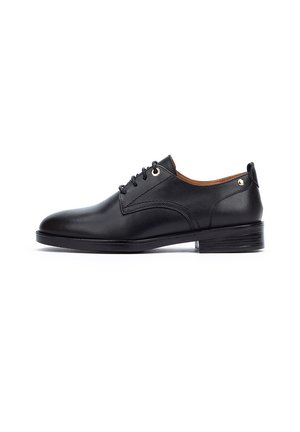PUERTOLLANO - Veterschoenen - BLACK
