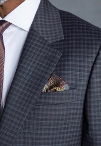 Next SLIM FIT SIGNATURE ZIGNONE CHECK  - REGULAR FIT - Suit jacket - purple