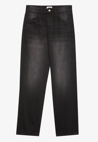 UNISEX - Traperice opuštenog kroja - black denim