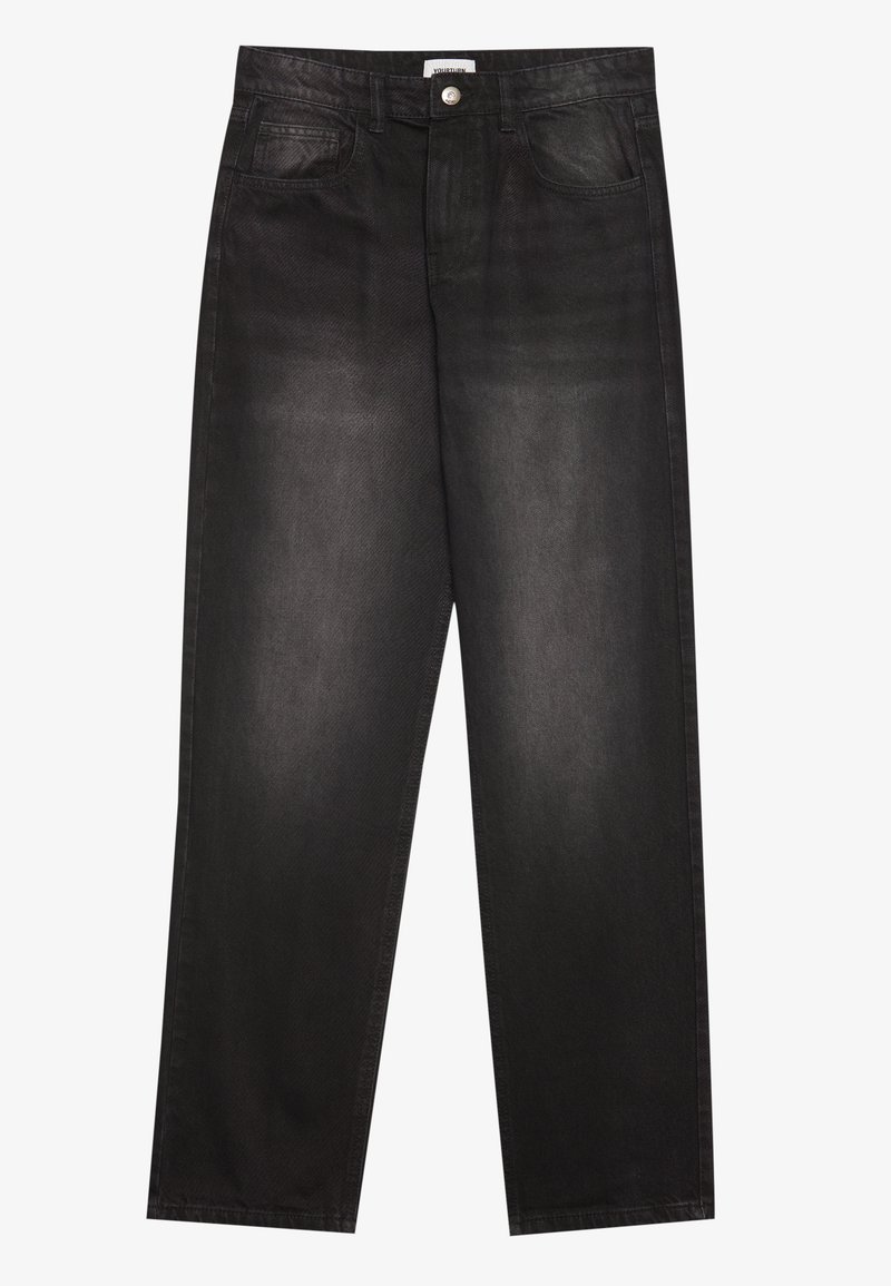 YOURTURN Jean boyfriend denim noir