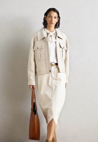 Anna Field Biker-/cowboynilkkurit - cognac
