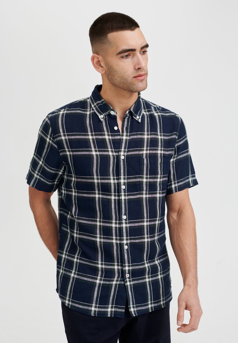 RedGreen AUGUST CHECK - Camicia - green check/verde scuro - Zalando.it