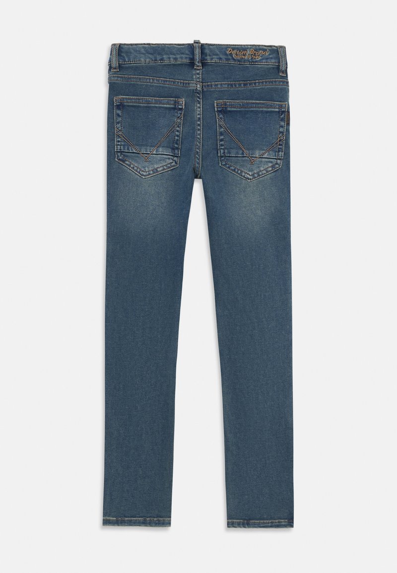 NAME IT Jean Coupe Slim Garçon – Pantalon Parachute 100% Coton Confortable, Style Décontracté Tendance