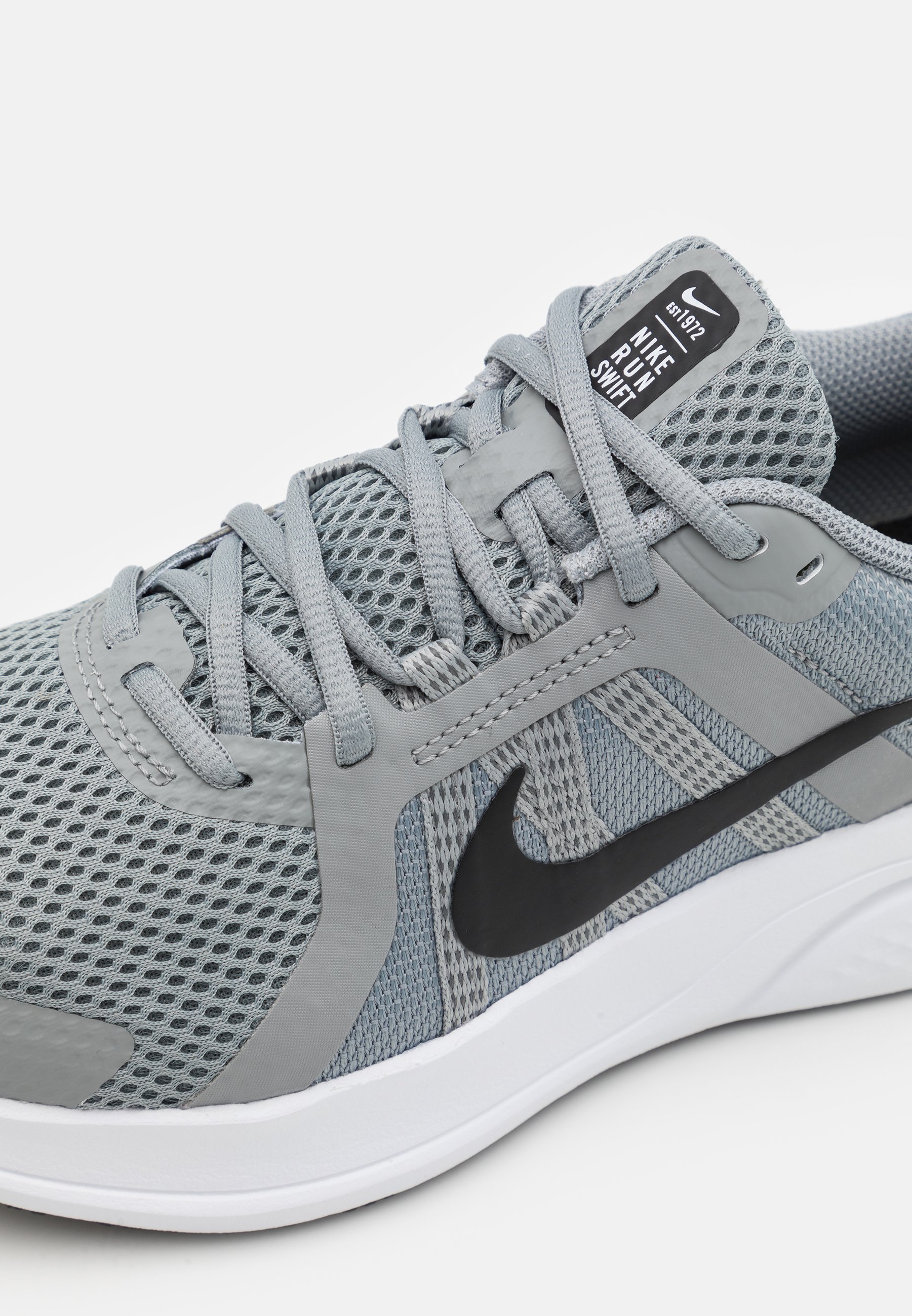nike run swift grey running shoes