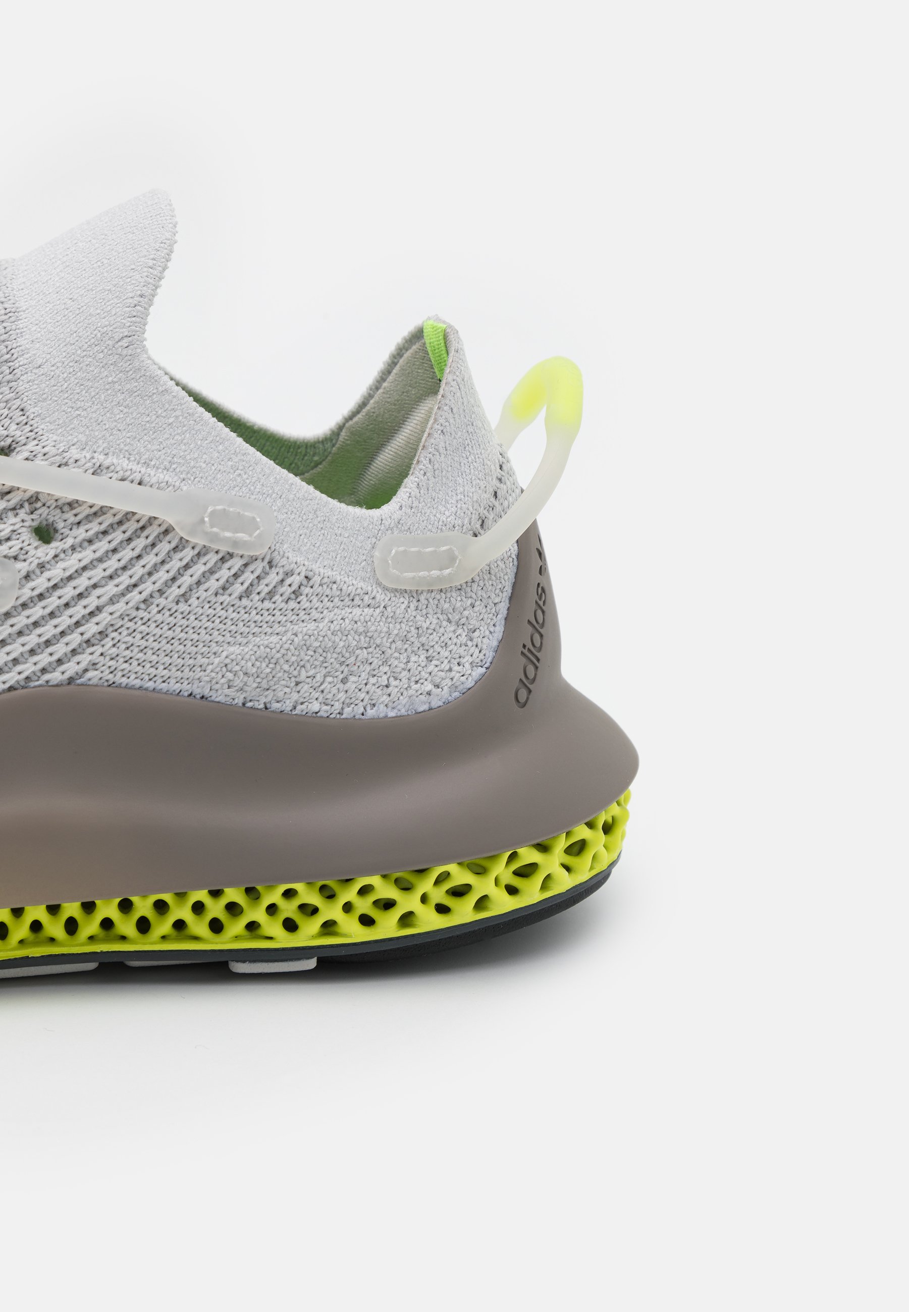 adidas Originals 4D FUSIO UNISEX - Sneakers laag - grey one/grey six/solar  yellow/Grijs - Zalando.nl