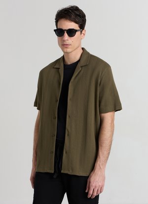 BOWLING OPERATO - Camicia - verde militare