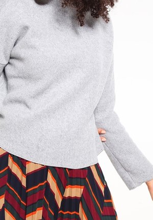 Strickpullover - light grey