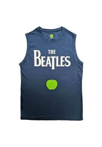 Paradiso Clothing THE BEATLES DROP T LOGO & APPLE MUSCLE - Top - blue